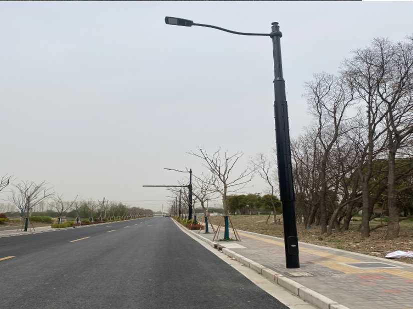香格里拉市上海综合杆 太阳能路灯工程